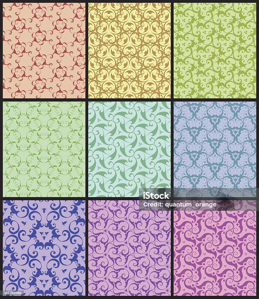 Motifs sans couture - clipart vectoriel de Décoration de fête libre de droits