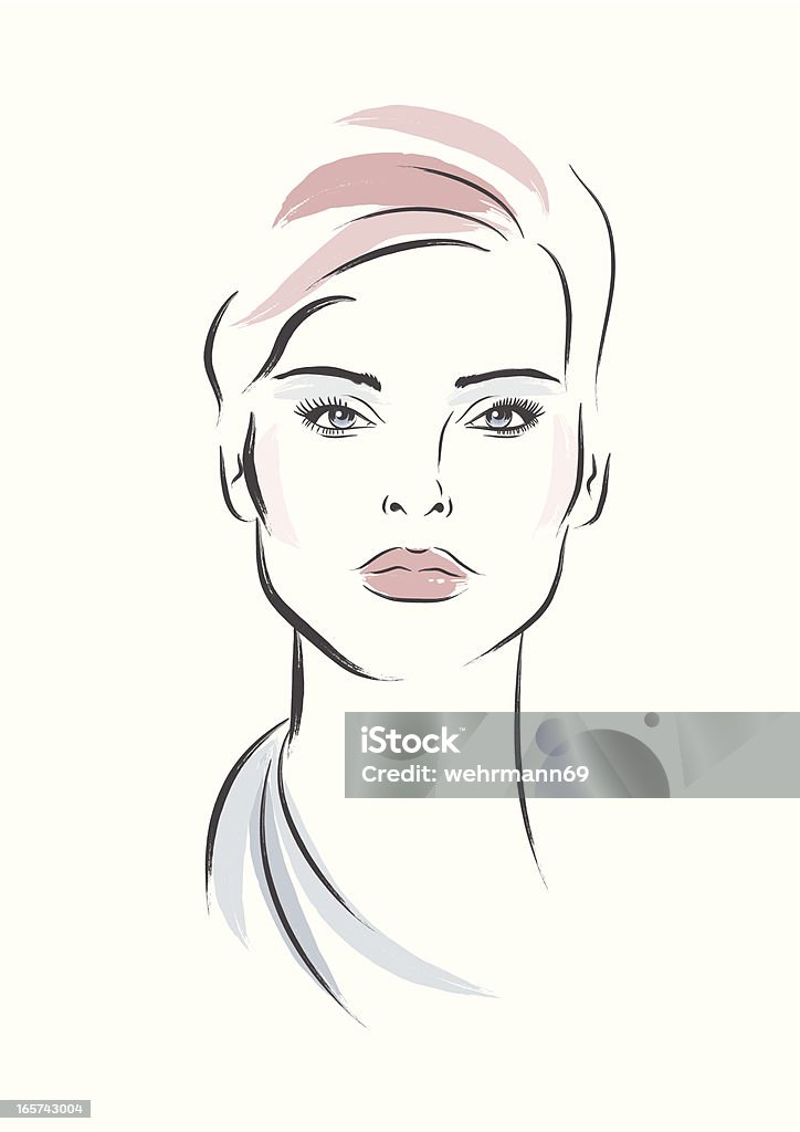 Elegant Woman vector-illustration of an elegant woman Women stock vector