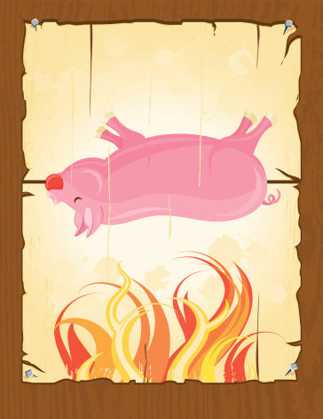 BBQ Pig Roast Poster
