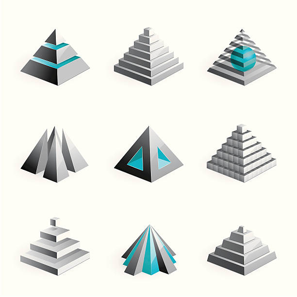 310+ Pyramid Top View Stock Illustrations, Royalty-Free Vector
