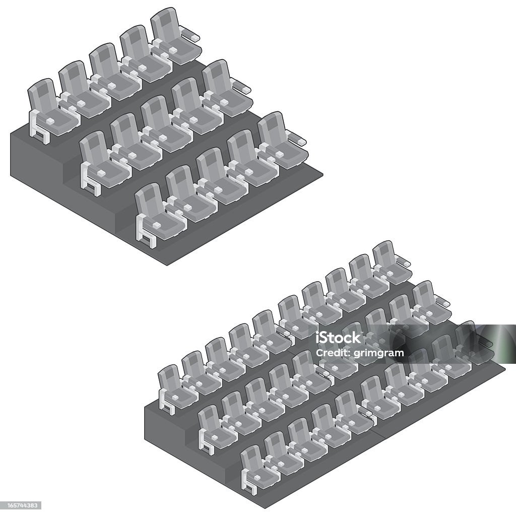 Isométricos de estar - arte vectorial de Asiento libre de derechos