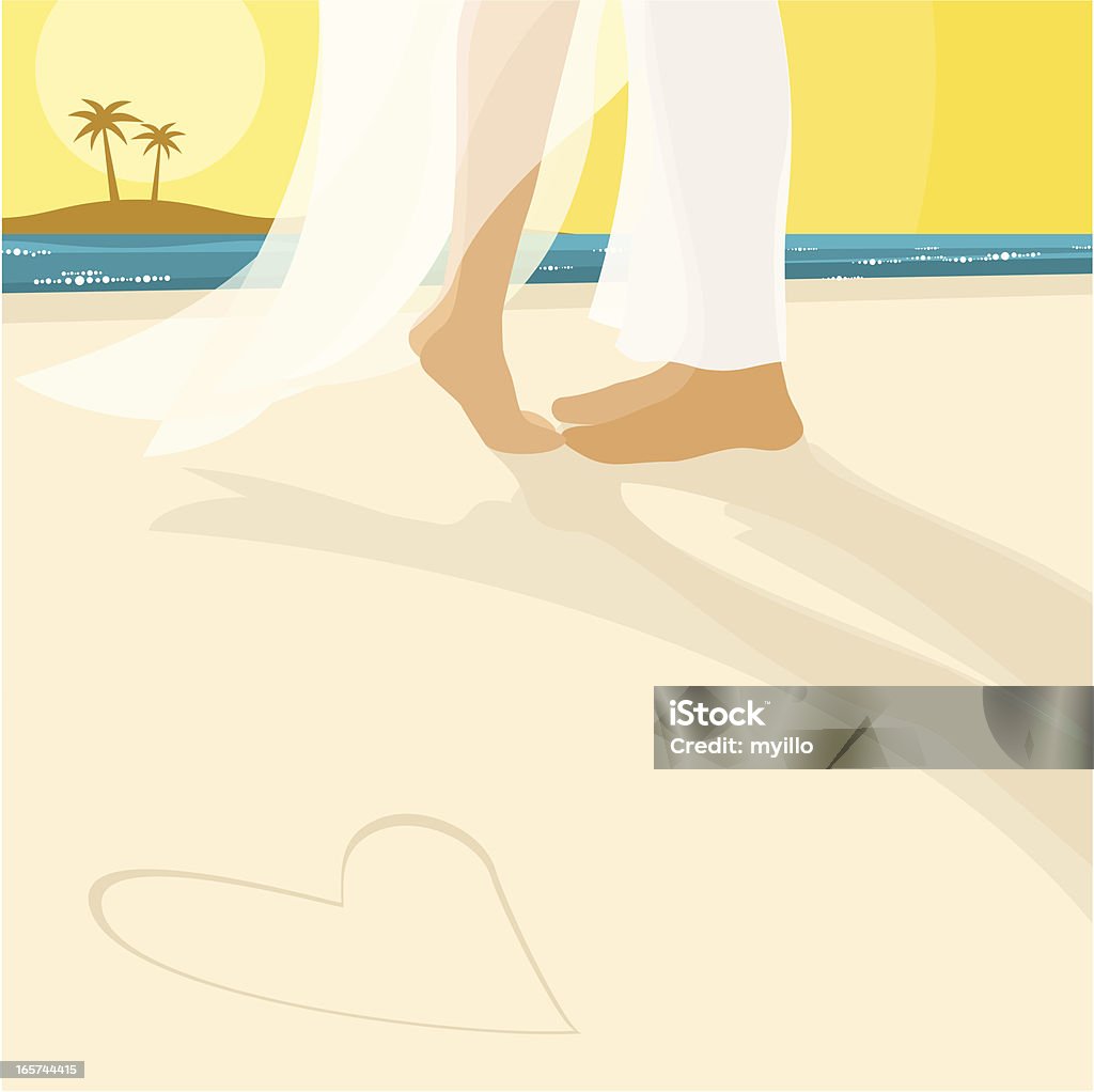 Un mariage - clipart vectoriel de Mariage libre de droits