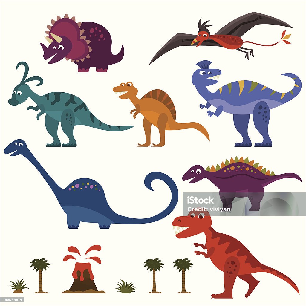 Ilustración de Juego De Dinosaurio y más Vectores Libres de Derechos de  Dinosaurio - Dinosaurio, Viñeta, Niño - iStock