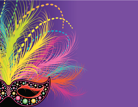 Ilustración de Mardi Gras Máscara De Página y más Vectores Libres de  Derechos de Mardi Gras - Mardi Gras, Fondos, Carnaval - Evento de  celebración - iStock