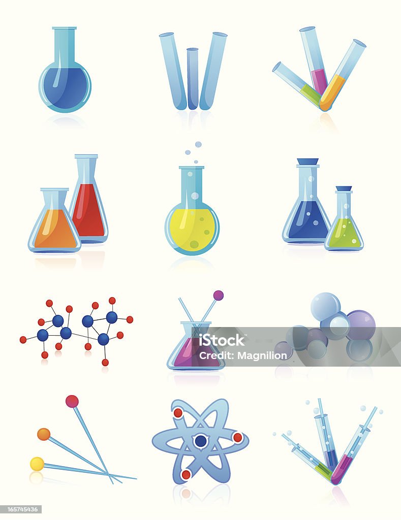 Bioquímica 2 - arte vectorial de Química libre de derechos