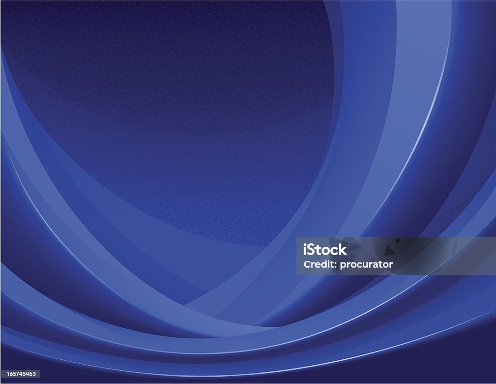 Abstrakt Blau Hintergrund - Lizenzfrei Abstrakt Vektorgrafik