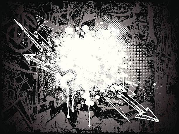 Graffiti Background Stock Illustration - Download Image Now - Graffiti, Hip  Hop Culture, Backgrounds - iStock