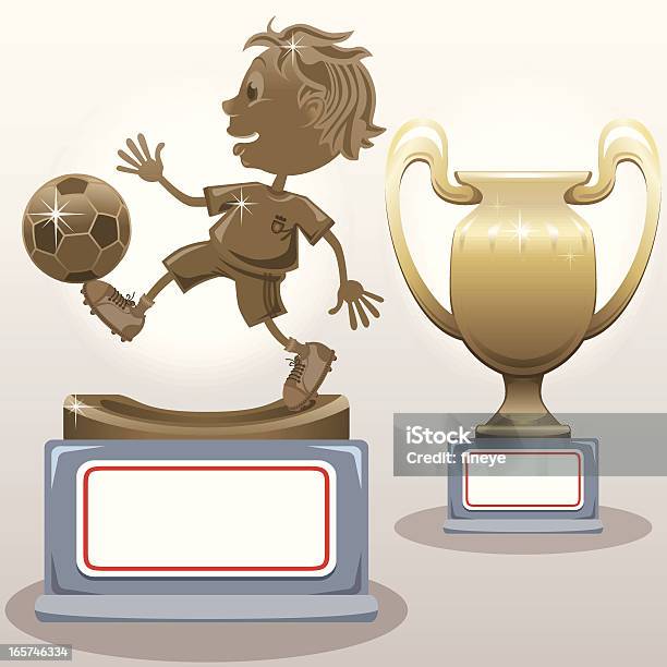 Récompenses De Football Pour Enfants Vecteurs libres de droits et plus d'images vectorielles de Prix du Meilleur joueur - Prix du Meilleur joueur, Sport, Vectoriel