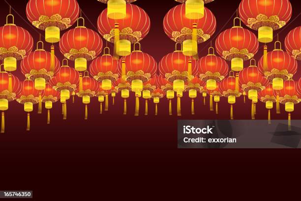 Lantern Festival Stock Illustration - Download Image Now - Lantern, Chinese Lantern, Chinese New Year