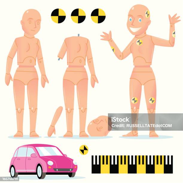 여성 충돌사고 더미 자동차 충돌 실험용 인형에 대한 스톡 벡터 아트 및 기타 이미지 - 자동차 충돌 실험용 인형, 0명, 경고 기호