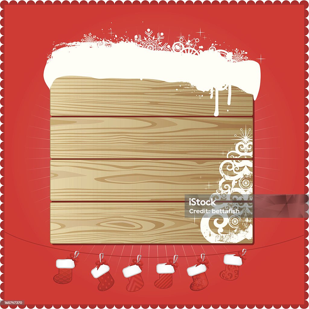 design di Natale - arte vettoriale royalty-free di Albero