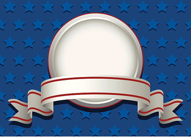 ilustraciones, imágenes clip art, dibujos animados e iconos de stock de cuatro de julio patriótica estadounidense banner - star spangled banner