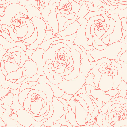 Wallpaper with roses