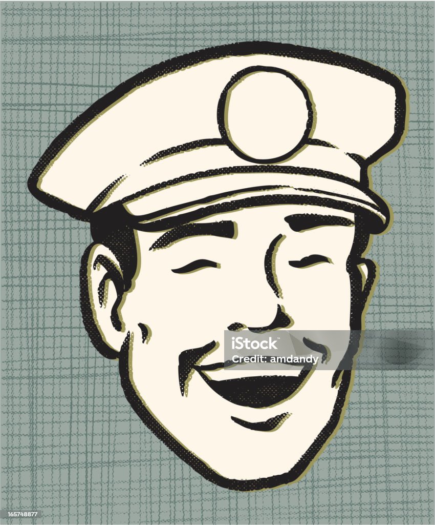 Service Man Graphics Retro Service Guy Stock Illustration - Download Image Now - Retro Style ...