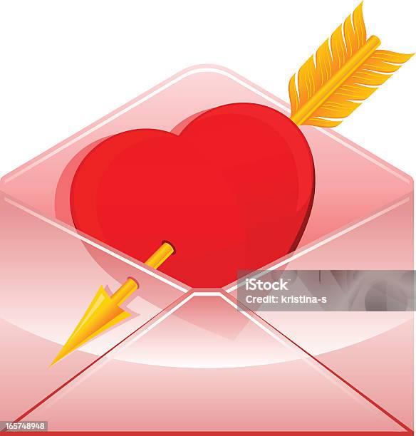 Carta De Amor - Arte vetorial de stock e mais imagens de Amor - Amor, Carta de Amor, Cartão do Dia dos Namorados