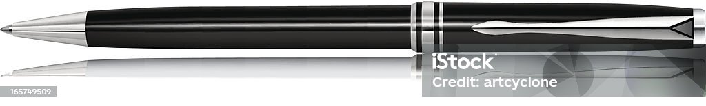 ブラックのペン - 万年筆のロイヤリティフリーベクトルアート