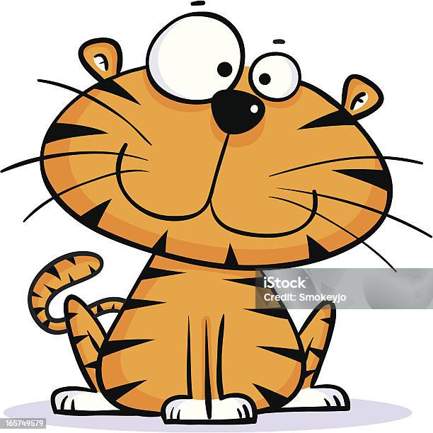 Tigre Salon Vecteurs libres de droits et plus d'images vectorielles de Cartoon - Cartoon, À rayures, Animal mâle