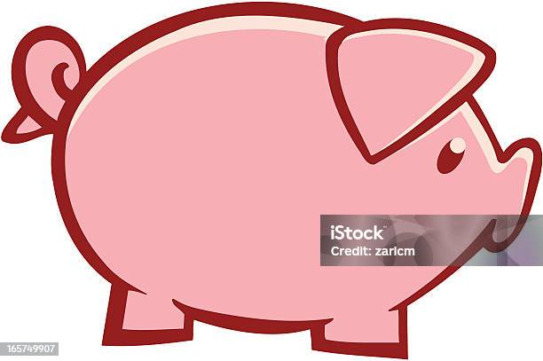 Ilustración de Cerdo y más Vectores Libres de Derechos de Animal - Animal, Animal doméstico, Cerdo