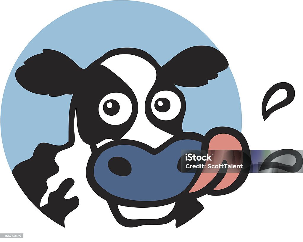 De vache - clipart vectoriel de Aliments et boissons libre de droits