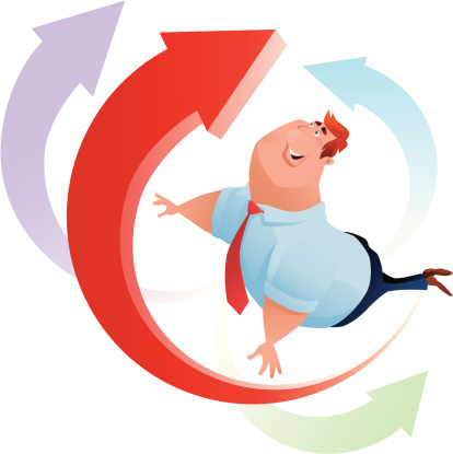 Going Up Example Going Up Stock Illustration - Download Image Now - Achievement, Adult ...