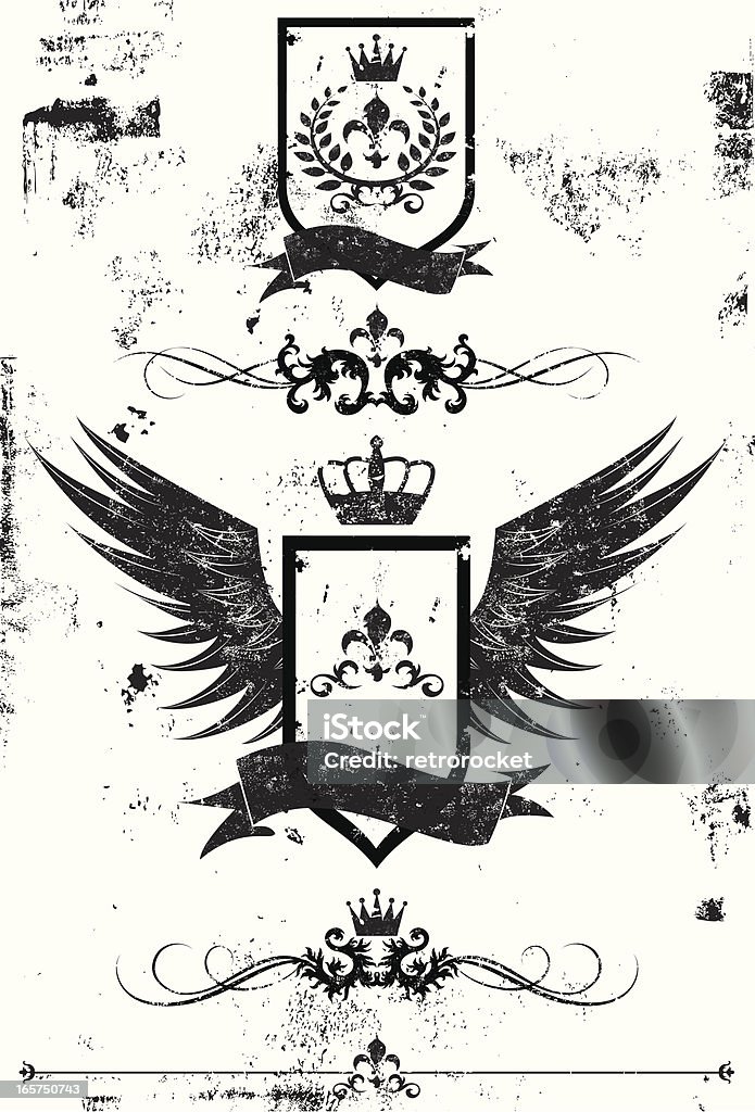 royal design-Elemente - Lizenzfrei Krone - Kopfbedeckung Vektorgrafik