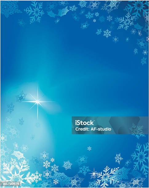 Fond Abstrait Flocon De Neige Vecteurs libres de droits et plus d'images vectorielles de Cristaux de neige - Cristaux de neige, Bordure, Flocon de neige - Neige