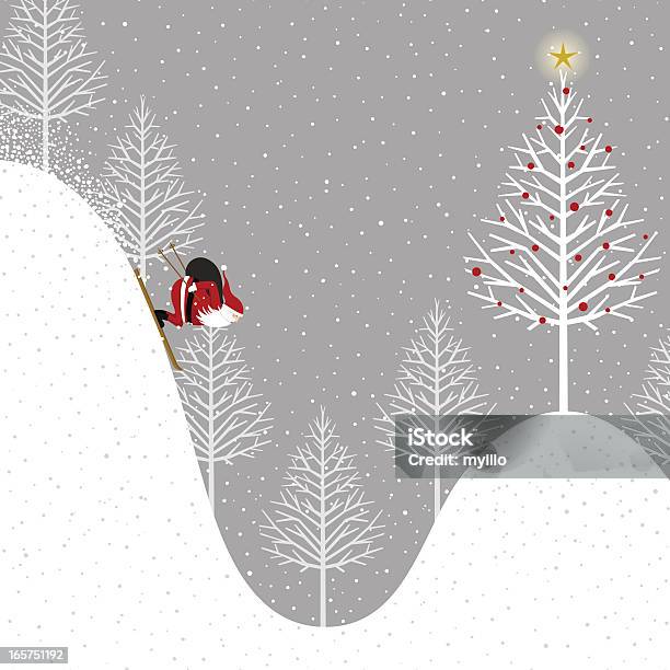 Santa Claus Delivering Presents Stock Illustration - Download Image Now - Christmas, Humor, Santa Claus