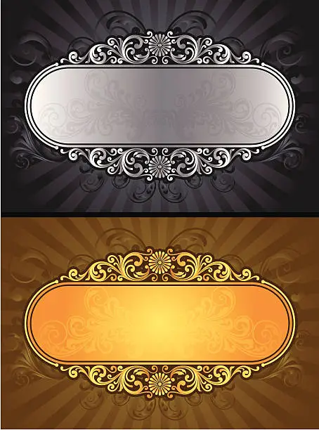 Vector illustration of Decorative Banner