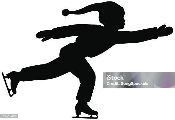 아이스 스케이팅 남자아이 개인 경기에 대한 스톡 벡터 아트 및 기타 이미지 - 개인 경기, 검은색, 벙어리 장갑