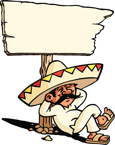 Deducir rotación Conquistar Clipart Gratis de mexican sombrero cartoon | FreeImages
