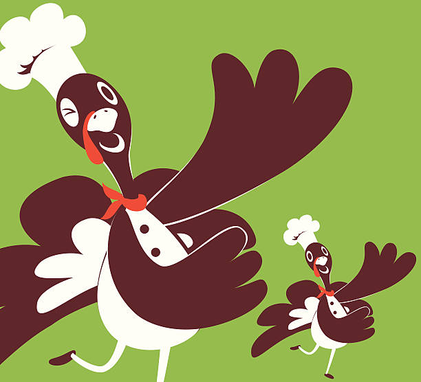 Happy Thanksgiving Holiday Turkey Chef Showing Something Vector illustration – Happy Thanksgiving Holiday Turkey Chef Showing Something. free thanksgiving pic stock illustrations