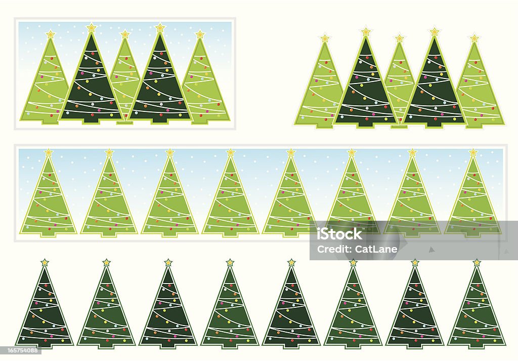 Abstract Tree Border Simple Abstract Tree Borders Stock Illustration - Download Image Now ...