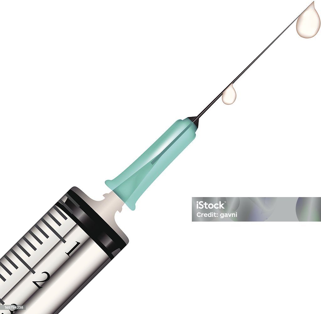 Hypodermic Needle - clipart vectoriel de Beauté libre de droits