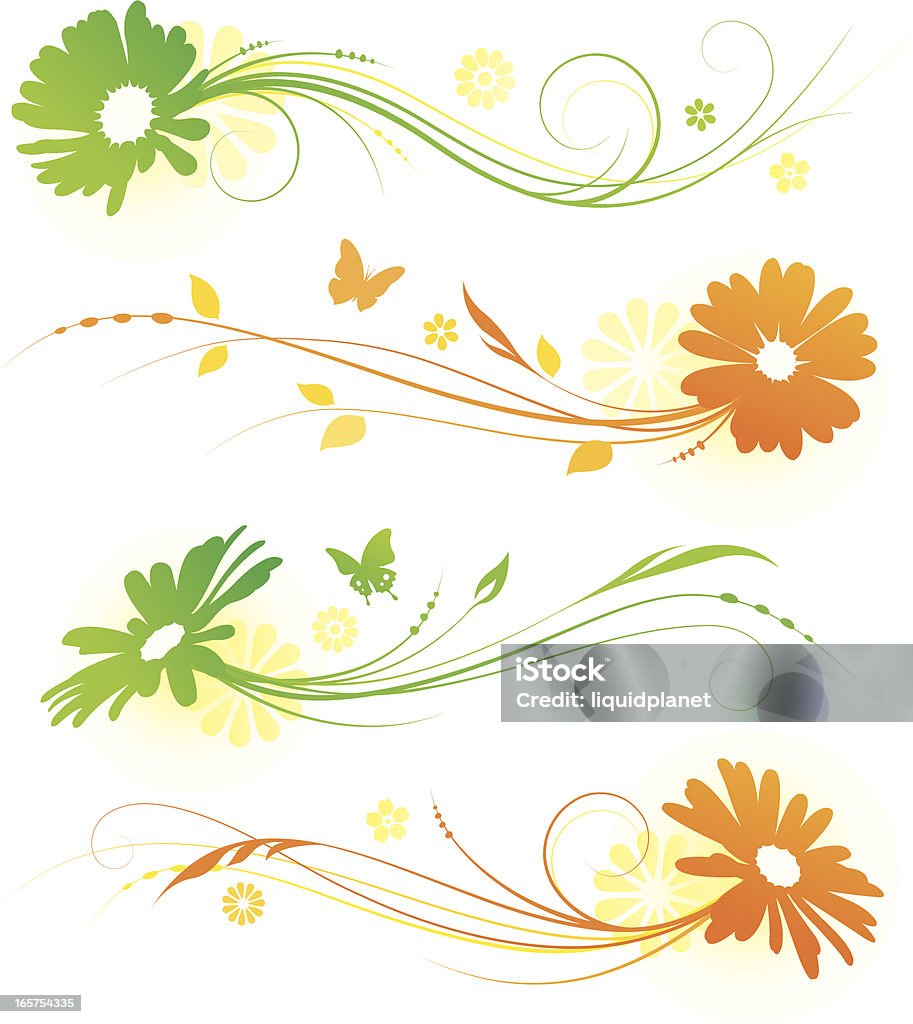 Flower swirl designs 4 flower swirl designs. Hires jpeg included. Similar illustrations - see my portfolio. Backgrounds stock vector