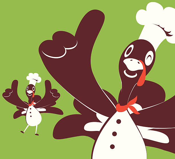 Thanksgiving Holiday Turkey Chef Gesturing Thumbs Up Vector illustration – Thanksgiving Holiday Turkey Chef Gesturing Thumbs Up. free thanksgiving pic stock illustrations