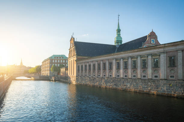 Holmen Church at sunset - Copenhagen, Denmark