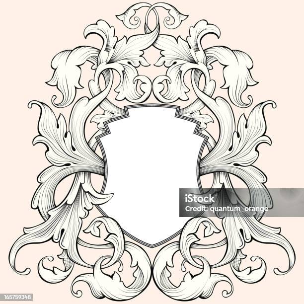 Coat Of Arms Stock Illustration - Download Image Now - Coat Of Arms, Shield, Etching