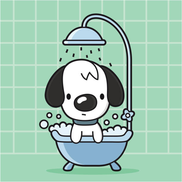 Cartoon Dog Takes A Bath In The Bathtub Shower Stock Illustration - Download Image Now - Dog, Bathtub, Shower - iStock Cartoon Dog Takes A Bath In The Bathtub Shower Stock Illustration - Download Image Now - Dog, Bathtub, Shower - iStock