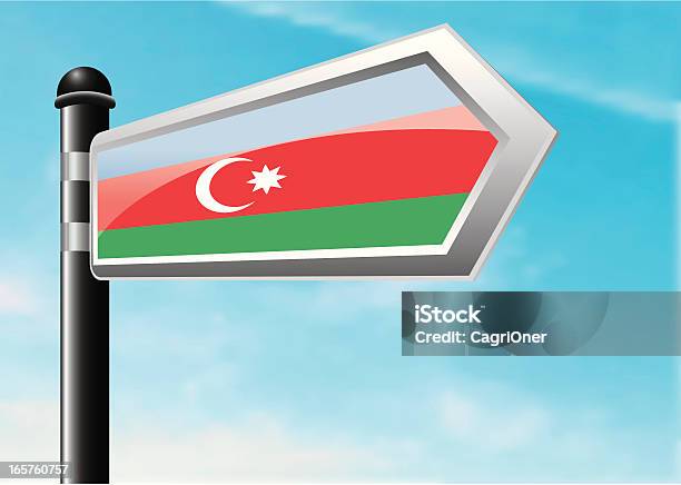 Miejsce Przeznaczenia Azerbejdżan - Stockowe grafiki wektorowe i więcej obrazów Azerbejdżan - Azerbejdżan, Bez ludzi, Bezchmurne niebo