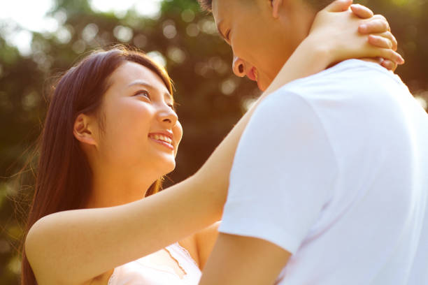 istock happy young lover together outdoor 165760888