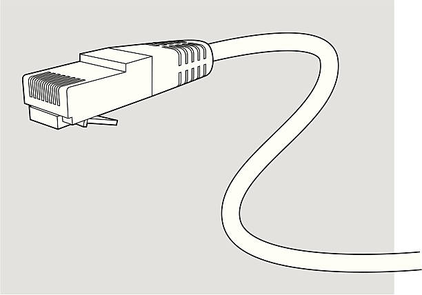 Cable Rj45 Graphic Cable Rj45 Illustrations, Royalty-Free Vector Graphics & Clip Art - iStock