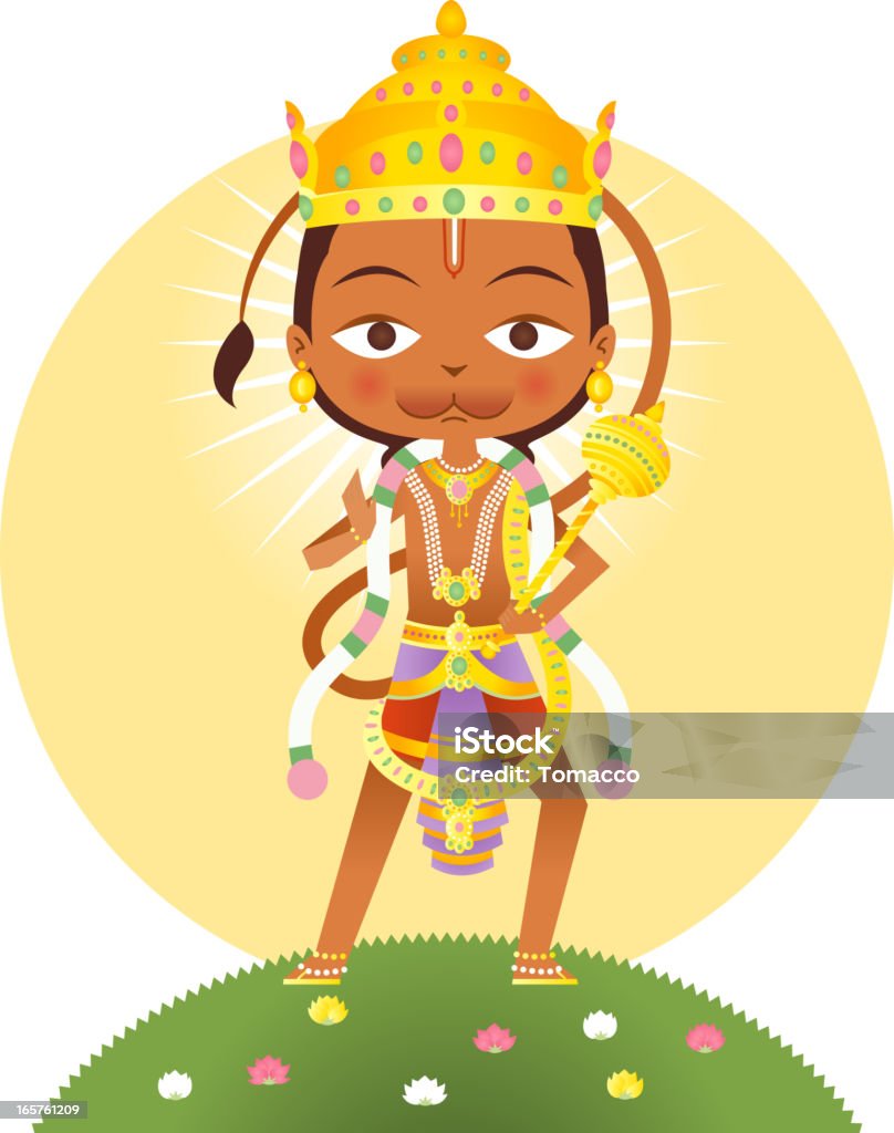 Hanuman Stock Illustration - Download Image Now - Activity, Animal, Ape -  iStock