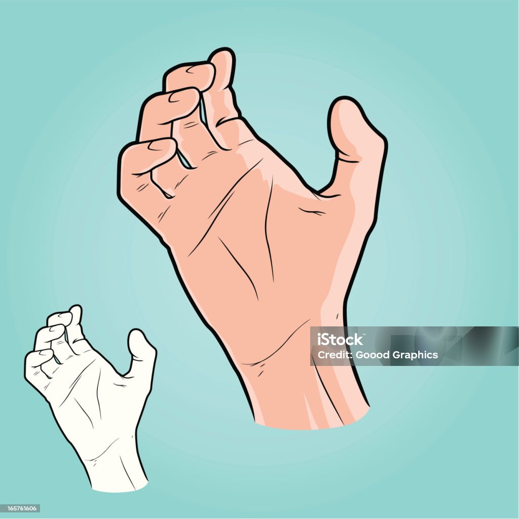 Catch Hand Vector Vector Illustration Catching Hand Stock Illustration - Download Image ...
