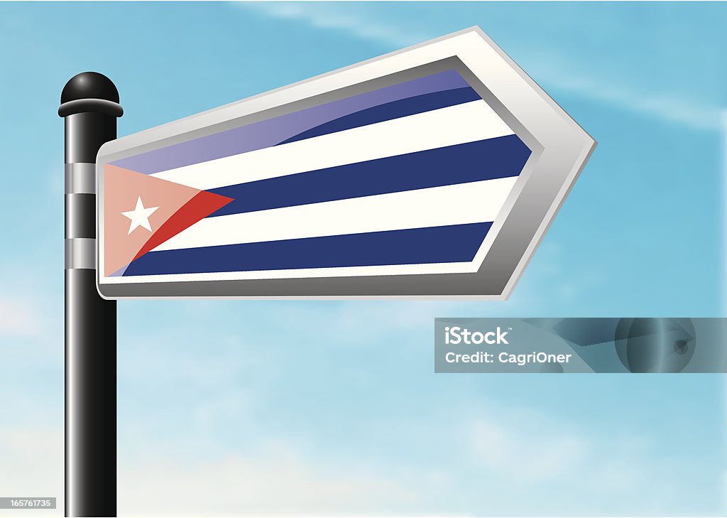 Destination: Cuba - clipart vectoriel de Amérique latine libre de droits