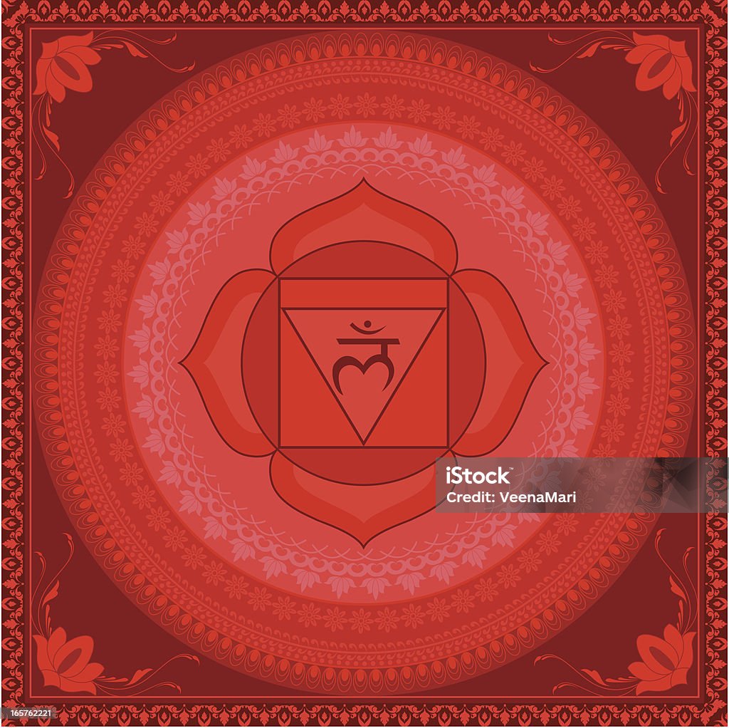 Root Chakra Background Pattern Root Chakra Stock Illustration - Download Image Now - Backgrounds ...