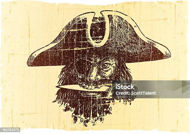 Pirate Flag Stock Illustration - Download Image Now - Pirate - Criminal, Aggression, Beard