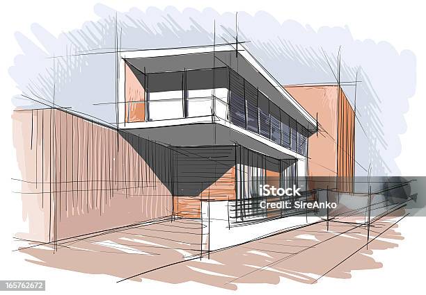 Architecture Stock Illustration - Download Image Now - Architecture, Plan - Document, Planning