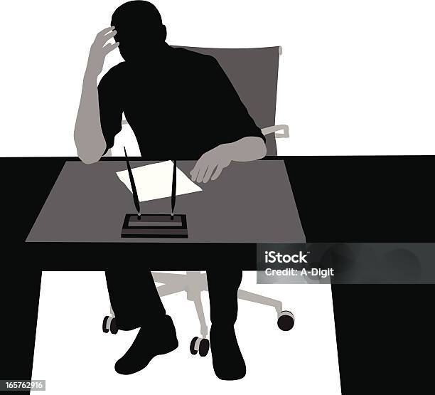 Stressedexec - Immagini vettoriali stock e altre immagini di Adulto - Adulto, Affari, Businessman