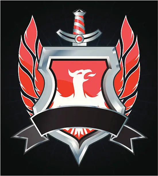 Vector illustration of Power insignia