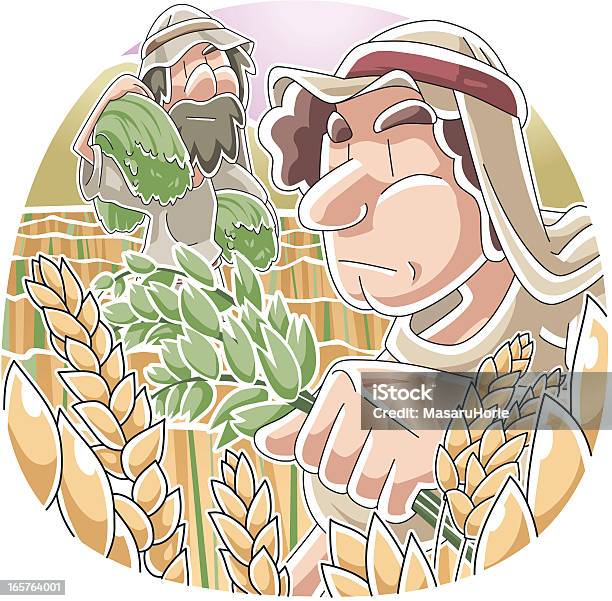 Parable Der Weizen Und Tares Stock Vektor Art und mehr Bilder von Allegorie - Allegorie, Jesus Christus, Unterrichten
